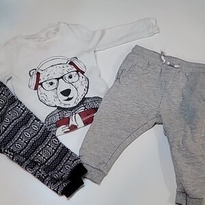 5/$30 JOE FRESH Waffle Set Pajamas + JOHN LEWIS sweatpants